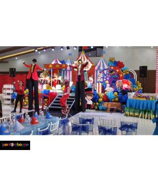 Circus Carnival Theme party performers