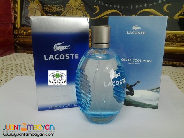 lacoste perfume for men blue