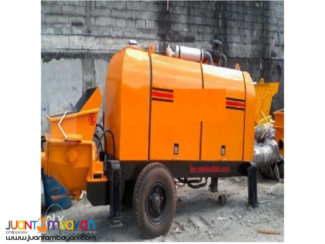 Portable Concrete Pump (Diesel Engine-Volvo HBTS90.18.195R ) Portable Concrete Pump (Diesel Engine-Volvo HBTS90.18.195R )