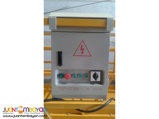 Gondola control panel