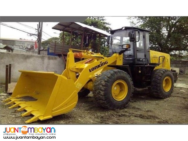 CDM843N WHEEL LOADER 2.5 CUBIC LONKING PAYLOADER