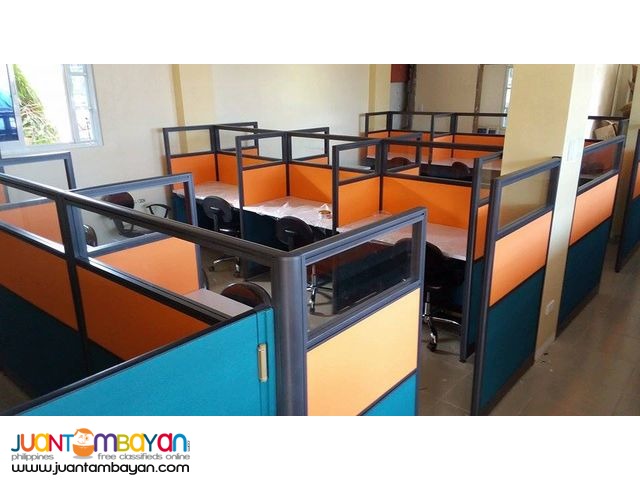 Office Partition with Glass Full fabric Office Partition with Glass Full fabric