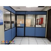 Glass top Full fabric Floor to Ceiling