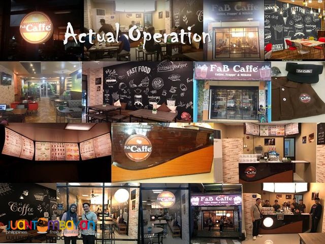 Fab Caffe Coffee shop Snack bar and cafe franchising business