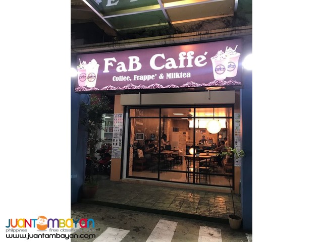 Fab Caffe Coffee shop Snack bar and cafe franchising business