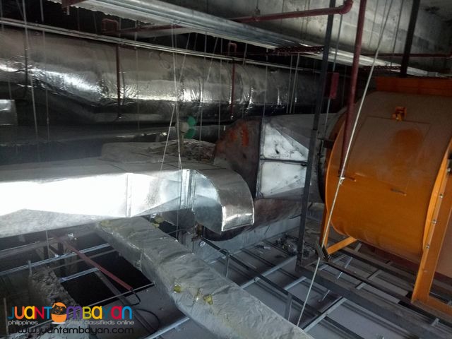 Fresh Air Supply-Ducting and Chilled Water Bulacan