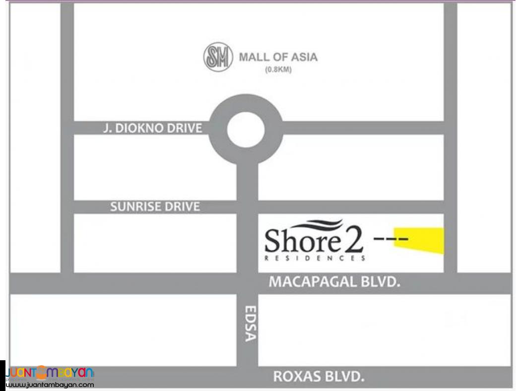 SMDC Shore 2 Residences near MOA, Pasay & Manila Bay
