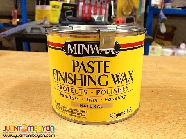 Minwax 785004444 Paste Finishing Wax, 1-pound