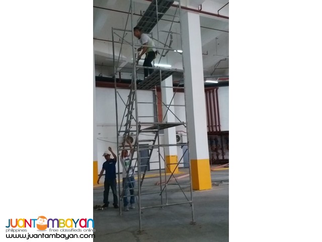Advance Scaffold Training Actual Scaffold Erection Dismantling