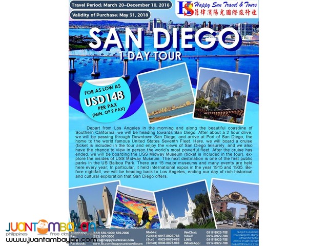 San Diego Free and Easy 1-Day Tour