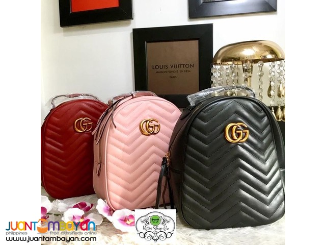 GUCCI GG MARMONT BACKPACK - GUCCI MARMONT BAG