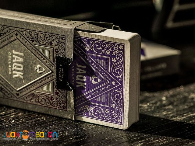 JAQK Cellars Amethyst Edition Playing Cards