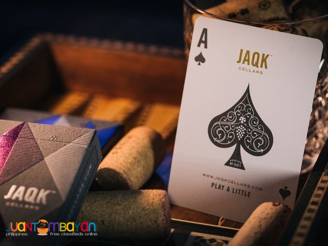 JAQK Cellars Amethyst Edition Playing Cards