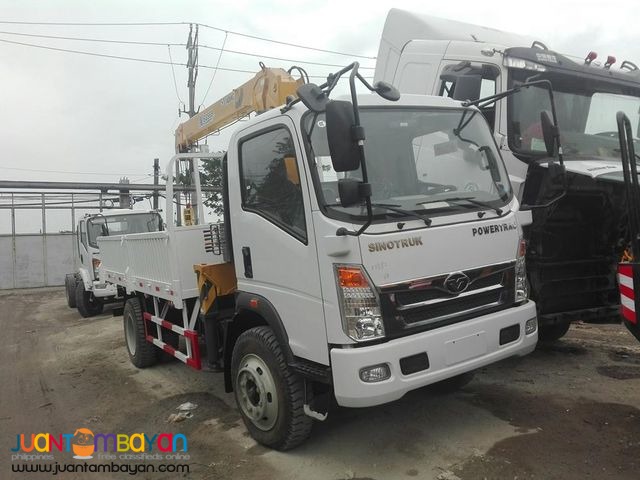 6 Wheeler Boom Truck 3.2Tons , 130HP  (Yuchai Engine) 