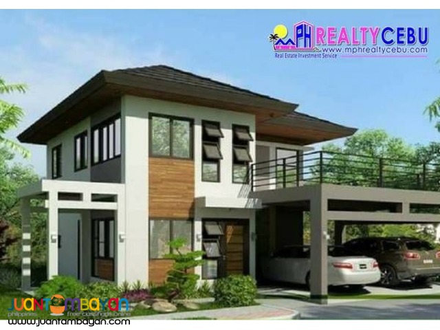House For Sale at Britta North Resi. in Compstela Cebu (186m²)