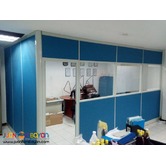 Floor to Ceiling Office Partition--JVSG