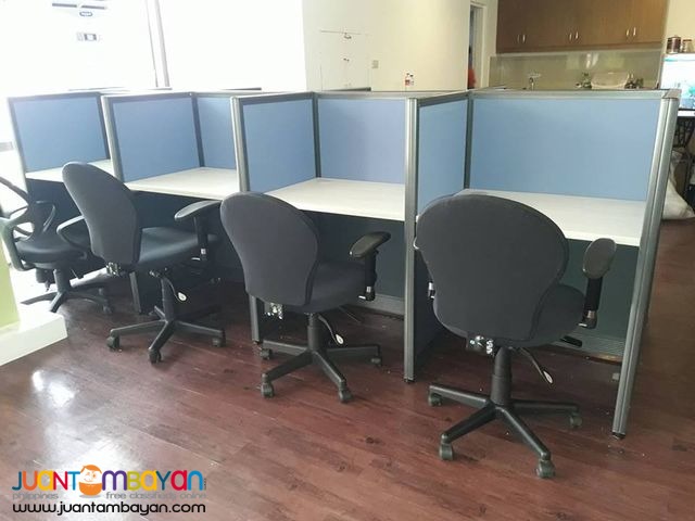 Partition with Chair Office Partition with Chair Office
