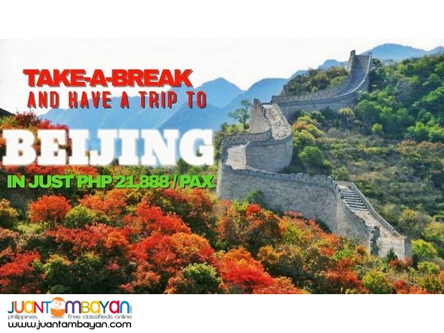 4D3N Beijing Greatwall All In Package + Airfare & Visa 4D3N Beijing Greatwall All In Package + Airfare & Visa