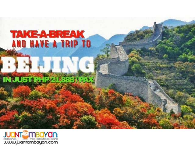 4D3N Beijing Greatwall All In Package + Airfare & Visa