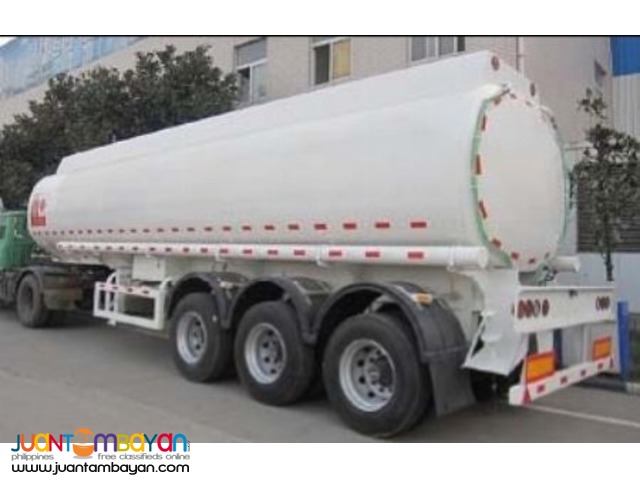 Tri-axle Carbon Steel Fuel Trailer