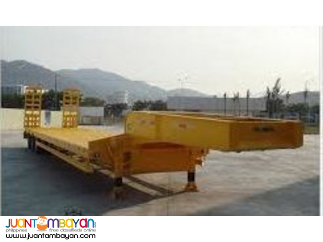 Tri-Axle Lowbed Semi-Trailer Tri-Axle Lowbed Semi-Trailer
