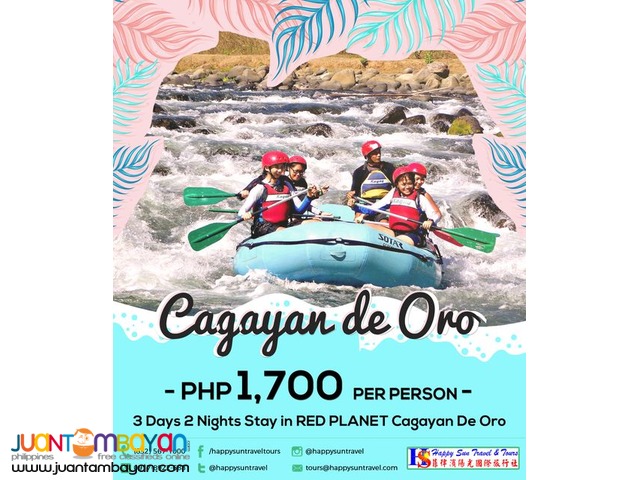 3D2N Cagayan de Oro Package