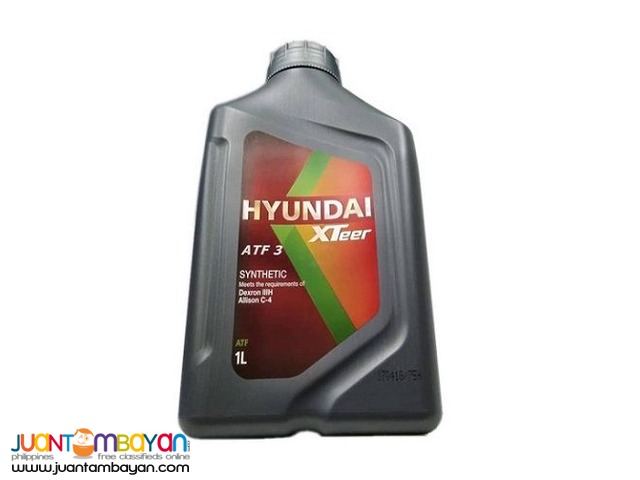 Hyundai XTeer ATF3 Synthetic 1 Liter Hyundai XTeer ATF3 Synthetic 1 Liter
