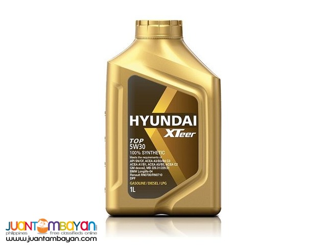 Hyundai XTeer TOP 5W30 100% Synthetic - 1 Liter