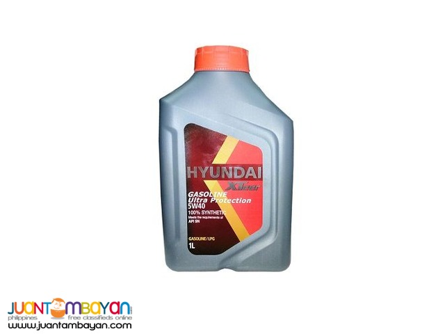 Hyundai Xteer Ultra Protection 5W40 100% Synthetic 1 Liter Hyundai Xteer Ultra Protection 5W40 100% Synthetic 1 Liter