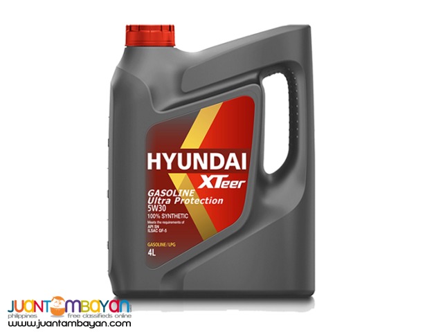 Hyundai XTeer Ultra Protection 5W30 100% Synthetic - 4 Liters