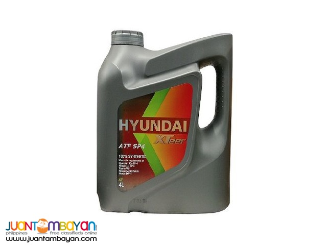 Hyundai Xteer SP4 100% Synthetic 4 Liters Hyundai Xteer SP4 100% Synthetic 4 Liters