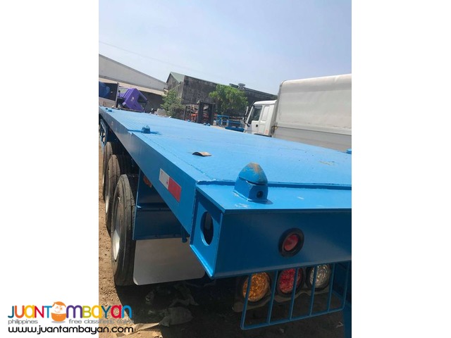 TRAILER TRI-AXLE FLATBED 40FT 45 TONS BRAND NEW
