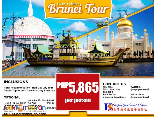 3D2N Brunei City Tour 