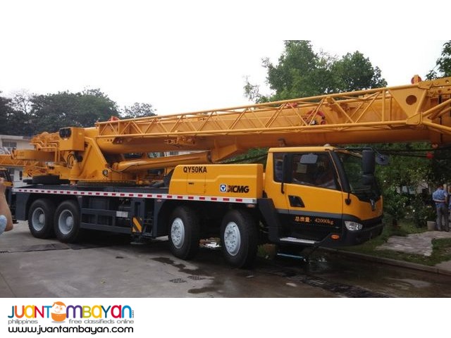 QY50B.5 Truck mounted crane Brand new XCMG (50TONS)