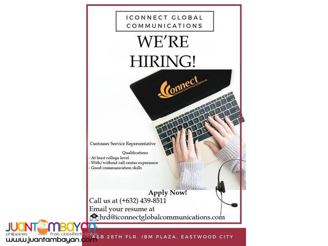 NOW HIRING!!! NOW HIRING!!!