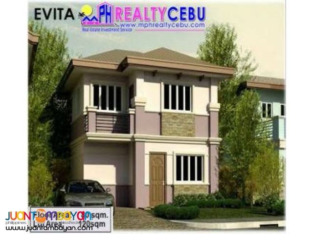 Evita Model House For Sale in Lapu-Lapu, Cebu | 78m², 3BR Evita Model House For Sale in Lapu-Lapu, Cebu | 78m², 3BR