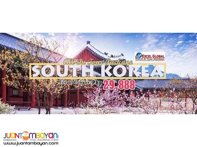 KOREA SUMMER, AUTUMN AND WINTER SEASON PACKAGE ALL-IN KOREA TOUR