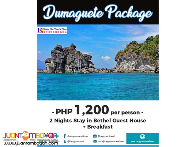 3D2N Dumaguete Package