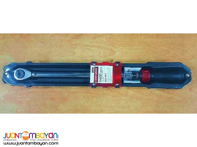 Craftsman 31425 1/2-inch Drive Micro-Clicker Torque Wrench