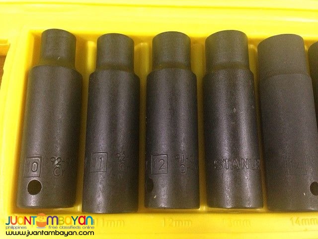 Stanley 97-126 11 Piece Metric Deep Impact Socket Set