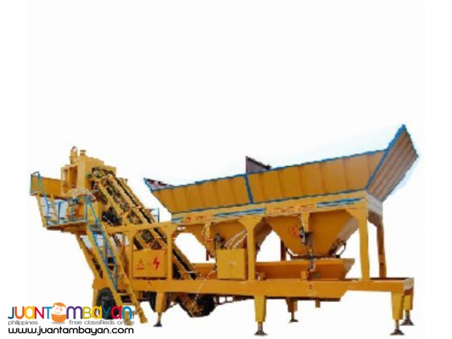 Mobile Concrete Batching Plant Mobile Concrete Batching Plant