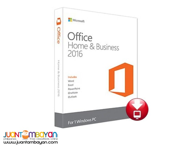 MICROSOFT OFFICE 2013 / 2016 HOME AND BUSINESS