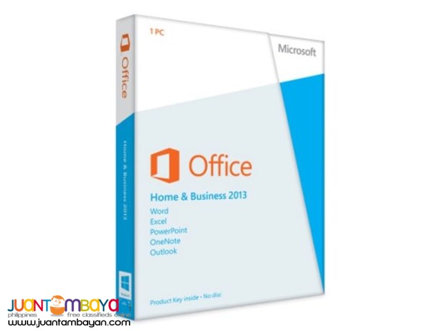 MICROSOFT OFFICE 2013 / 2016 HOME AND BUSINESS