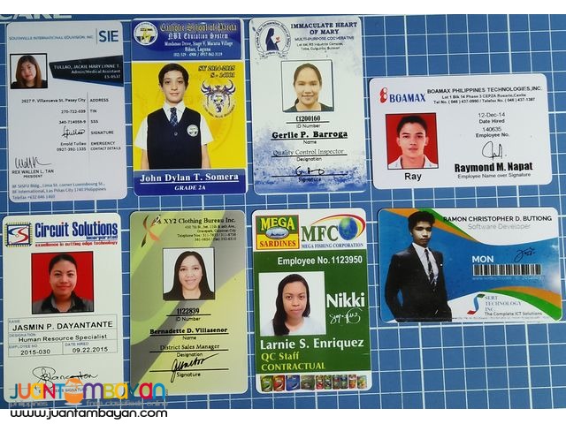 ID PRINTING, PROXIMITY CARD AND RFID CARDS SCHOOLS AND COMPANY