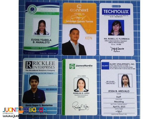 ID PRINTING, PROXIMITY CARD AND RFID CARDS SCHOOLS AND COMPANY