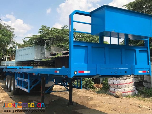  FOR SALE TRAILER TRI-AXLE FLATBED 40FT 45 TONS