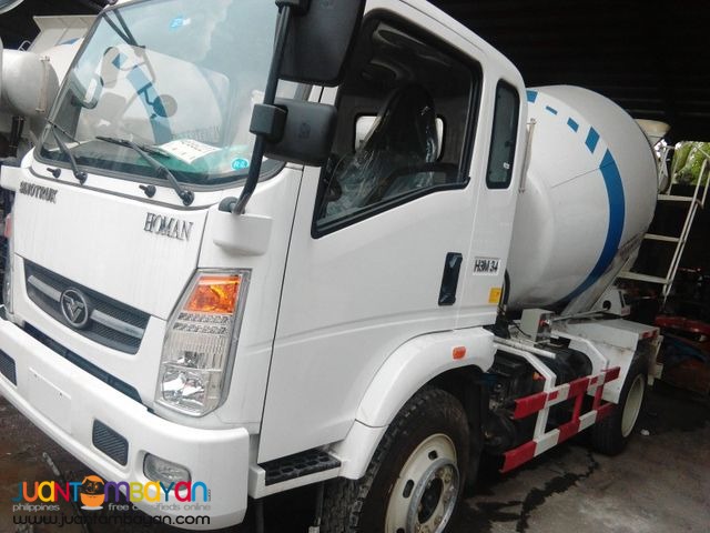 6 Wheeler Transit Mixer Truck 4m³, 130HP (Yuchai Engine)