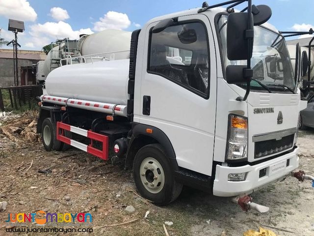 6 Wheeler Water Truck 4000L, 115HP (Yuchai Engine)