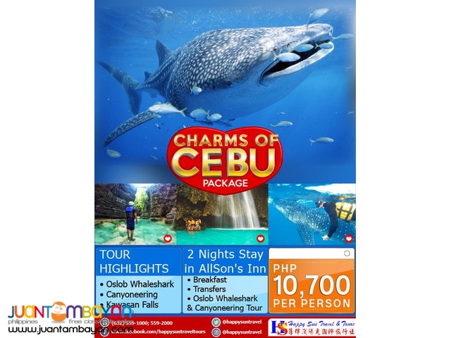 3D2N Charms of Cebu Package 3D2N Charms of Cebu Package