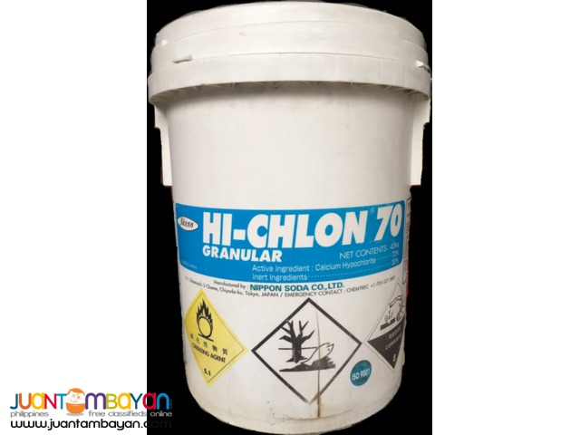 Chlorine Hichlon Niclon Sinopec Superchlor